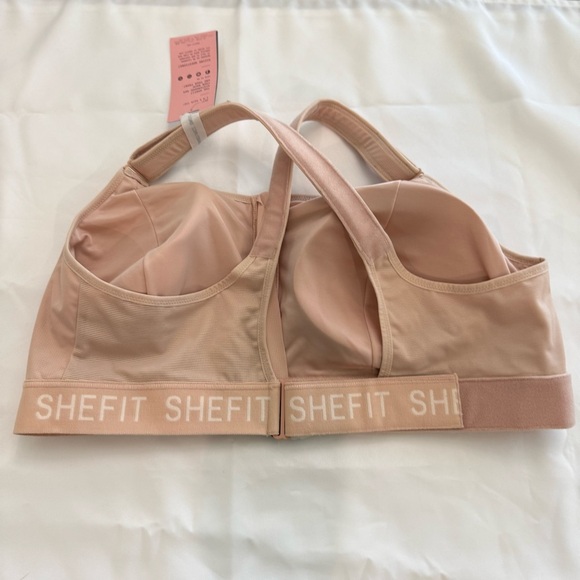 NWT SHEFIT Ultimate Sports Bra Size 6Luxe in Sandstorm - Picture 10 of 16